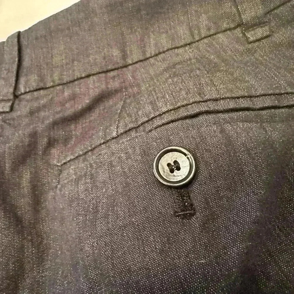 Anne Taylor Loft Flat Front Dress Pant. Size 0. Blue. Stretch. Julie Style - Picture 7 of 7